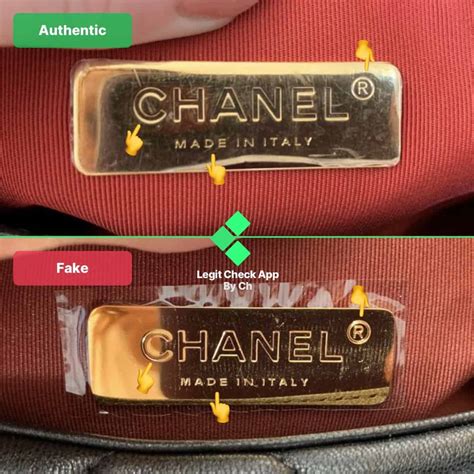 chanel fake real